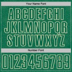 Kelly Sports Shape Jersey Sublimation Custom Uniform Geometric Cream Green Soccer