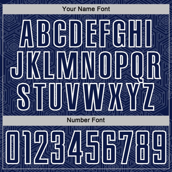 Custom Sports Navy Sublimation Geometric Jersey White Uniform Shape Soccer