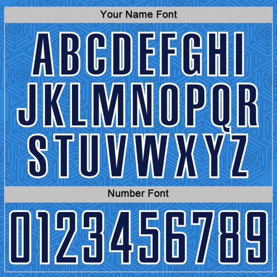 Powder Sports Custom Shape Uniform Soccer Sublimation Geometric Jersey Blue Navy-White