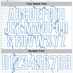 Jersey Soccer Lightning Uniform Custom White Sports Light Blue Sublimation